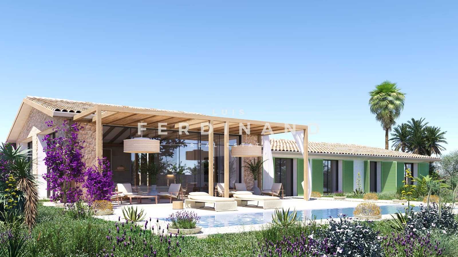 7 soverom Villa til salgs i Palma de Mallorca med svømmebasseng garasje - € 6 200 000 (Ref: 8816651)