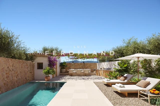 4 soverom Villa til salgs i Santa María del Camí med svømmebasseng garasje - € 2 150 000 (Ref: 8940754)