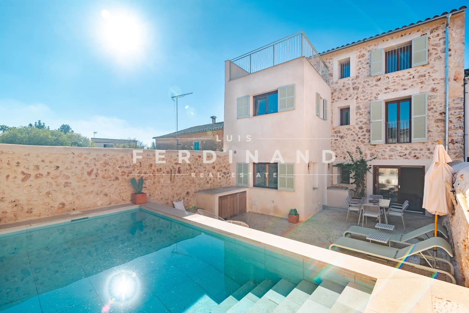 4 sypialnia Dom na sprzedaż w Algaida z basenem - 1 190 000 € (Ref: 9645676)