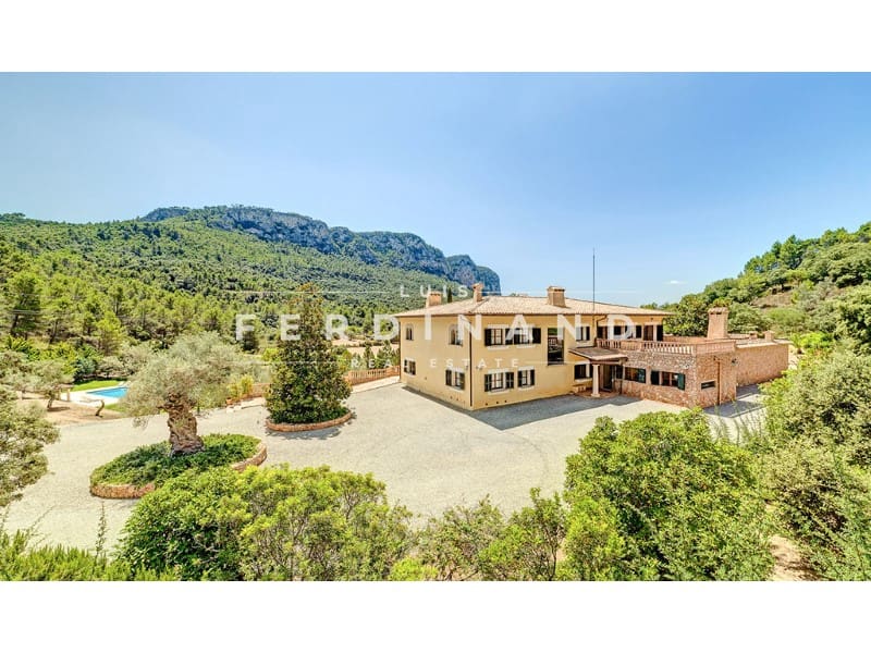 12 makuuhuone Maalaistalo myytävänä paikassa Bunyola mukana uima-altaan - 6 800 000 € (Ref: 9651738)