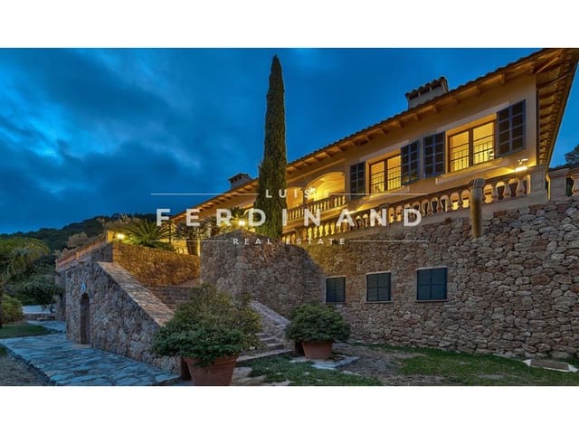 12 makuuhuone Maalaistalo myytävänä paikassa Bunyola mukana uima-altaan - 6 800 000 € (Ref: 9651738)