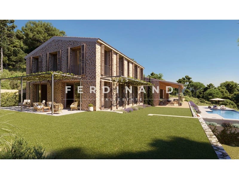 Chalet de 5 habitaciones en Santa María del Camí en venta con piscina - 8.500.000 € (Ref: 9651739)