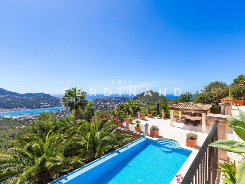 6 soveværelse Villa til salg i Puerto de Andratx med swimmingpool - € 9.800.000 (Ref: 9651756)