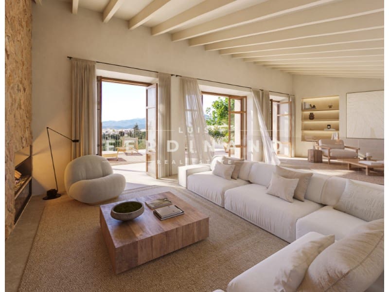 Casa de 4 habitaciones en Santa María del Camí en venta con piscina - 2.150.000 € (Ref: 9651766)