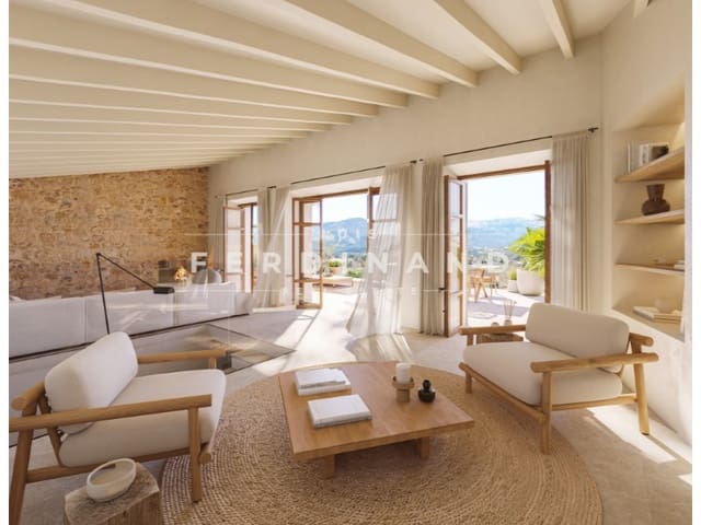 Casa de 4 habitaciones en Santa María del Camí en venta con piscina - 2.150.000 € (Ref: 9651766)