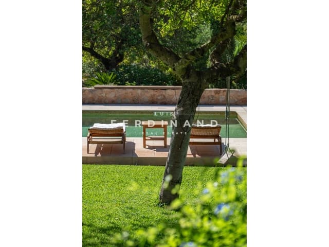 5 chambre Finca/Maison de Campagne à vendre à Santa María del Camí avec piscine garage - 6 600 000 € (Ref: 9651772)