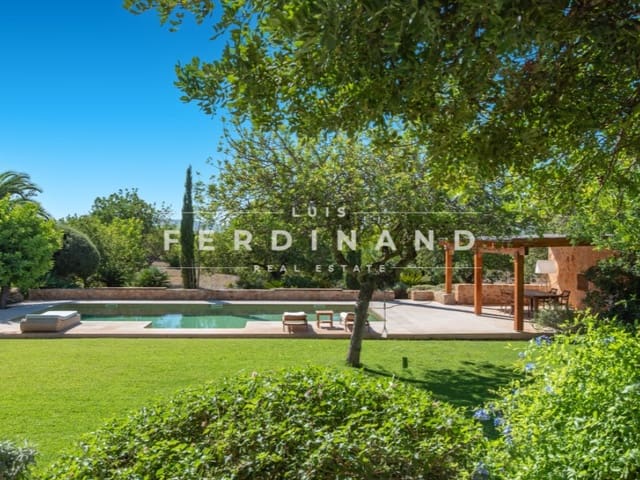 5 chambre Finca/Maison de Campagne à vendre à Santa María del Camí avec piscine garage - 6 600 000 € (Ref: 9651772)