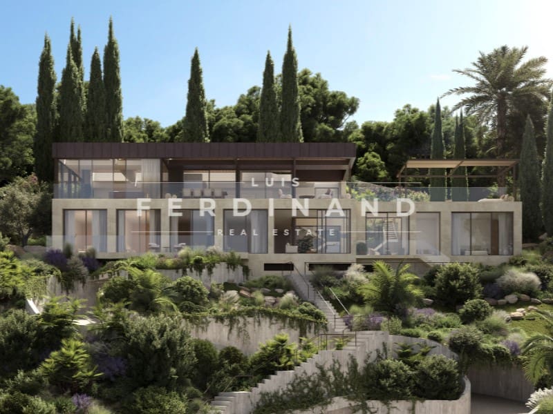 5 chambre Villa/Maison à vendre à Costa d'en Blanes avec piscine garage - 6 995 000 € (Ref: 9813268)