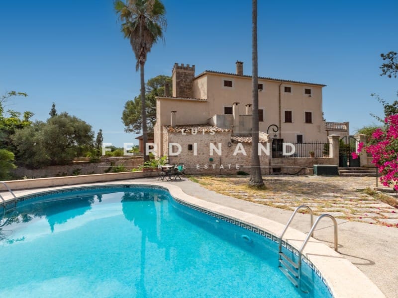 6 sypialnia Finka/Dom wiejski na sprzedaż w Palma de Mallorca z basenem garażem - 3 900 000 € (Ref: 9978492)