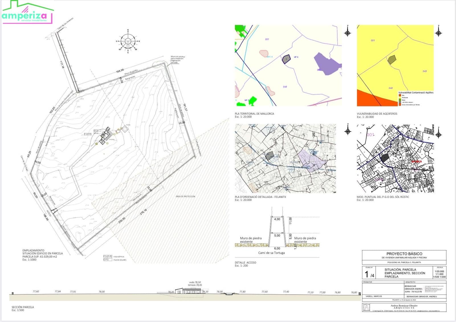 Ubebygd land til salgs i Felanitx - € 790 000 (Ref: 8869785)