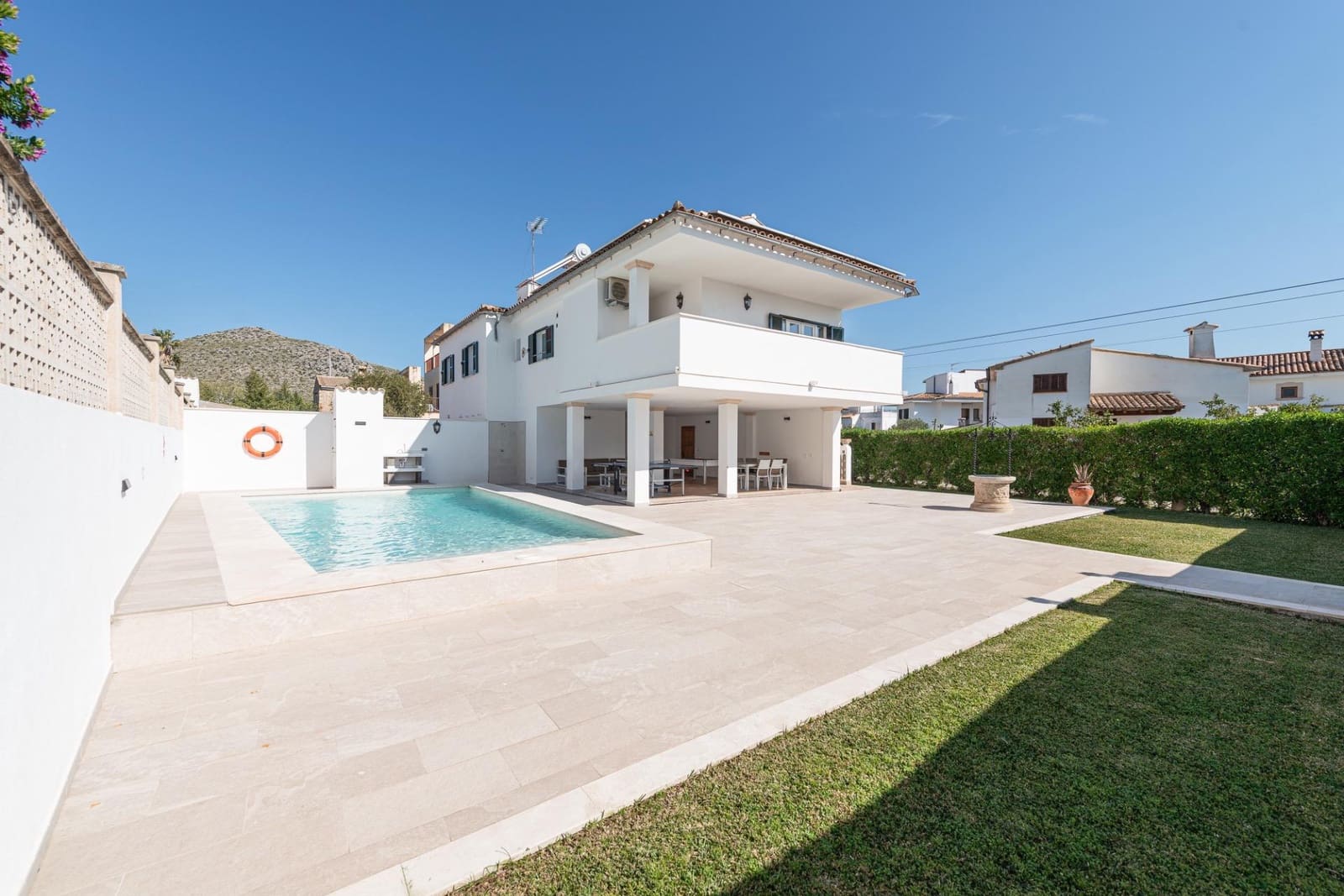 Chalet de 4 habitaciones en Pollensa / Pollença en venta con piscina garaje - 1.395.000 € (Ref: 9788551)