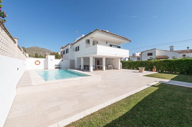 Chalet de 4 habitaciones en Port de Pollença, Pollensa / Pollença en venta con piscina garaje - 1.395.000 € (Ref: 9788551)