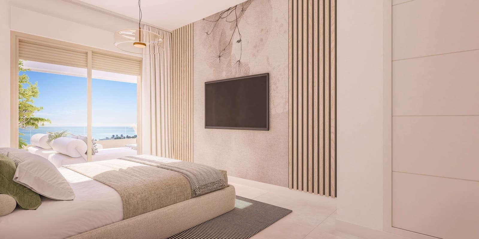 1 sovrum Lägenhet till salu i New Golden Mile med pool garage - 290 000 € (Ref: 9758552)