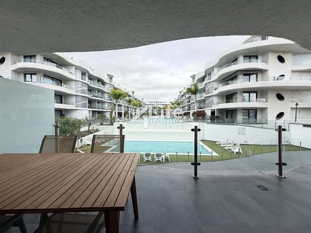 Piso de 2 habitaciones en Palm-Mar, Arona en alquiler con piscina garaje - 1.900 € (Ref: 7616179)