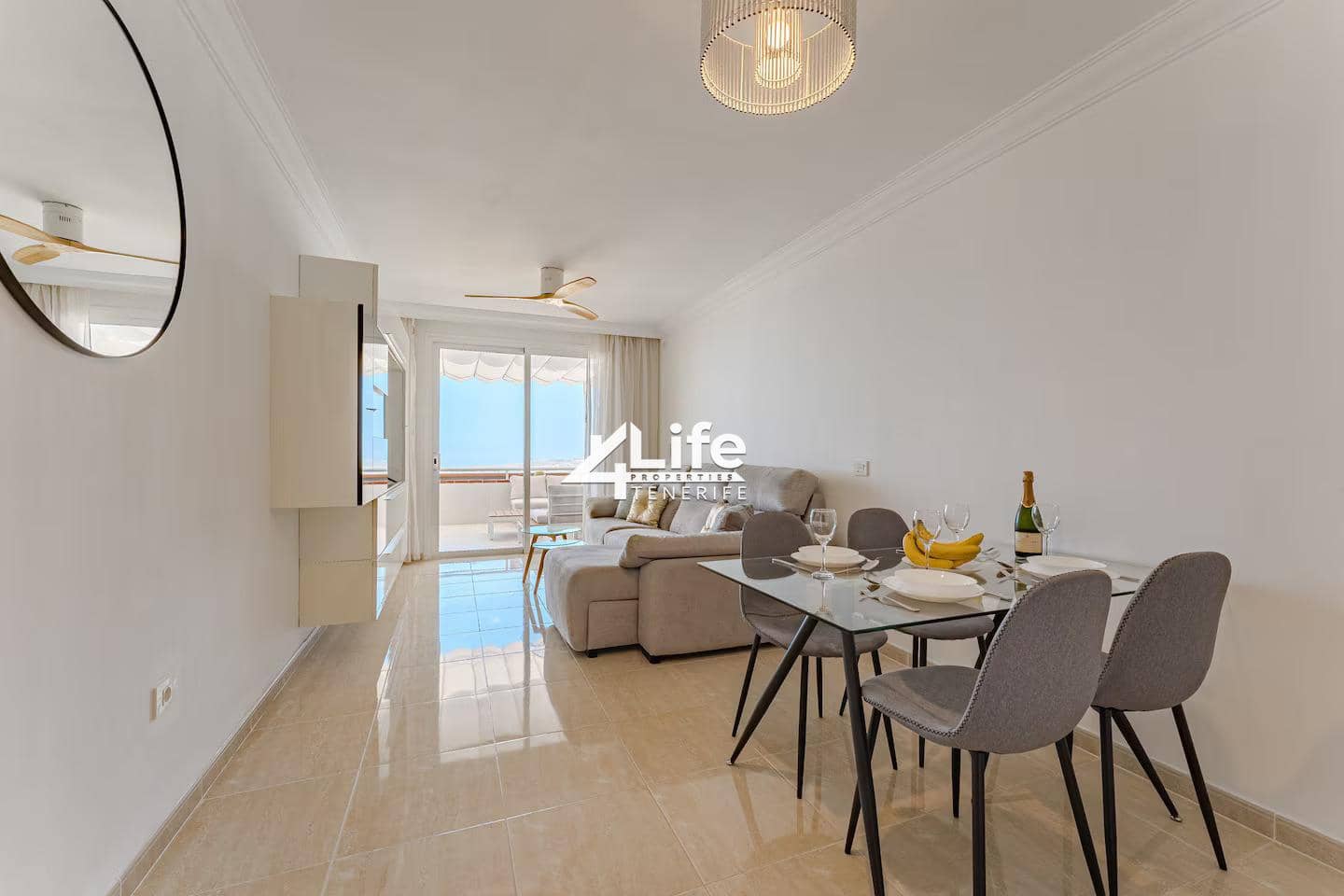 2 soveværelse Lejlighed til salg i Roque del Conde - € 420.000 (Ref: 8774604)