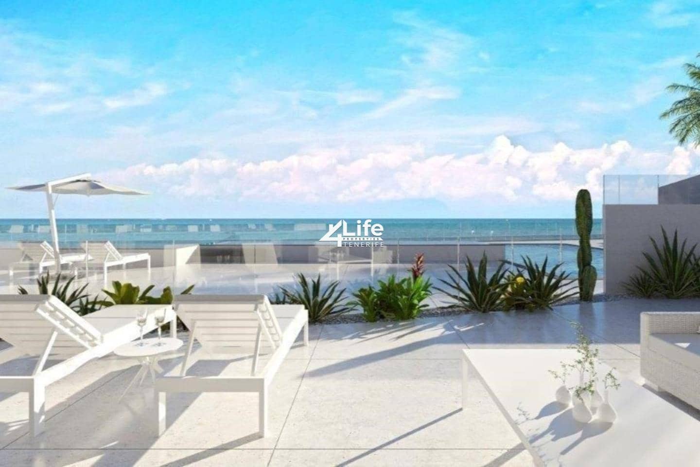 3 sypialnia Mieszkanie na sprzedaż w Costa del Silencio z basenem garażem - 660 000 € (Ref: 9723831)