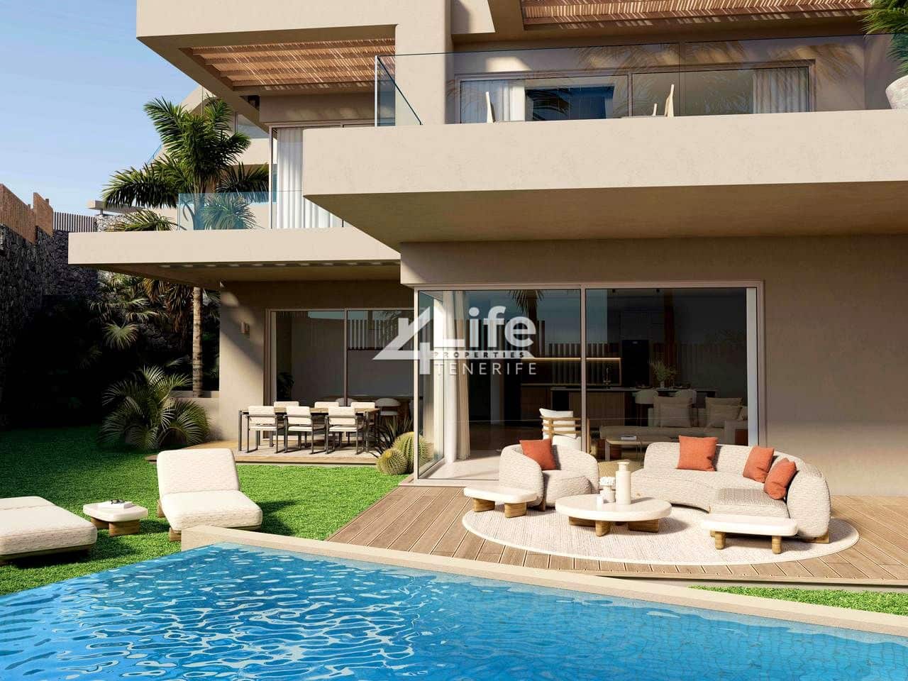 4 sypialnia Mieszkanie na sprzedaż w Adeje z basenem garażem - 1 195 000 € (Ref: 9866148)