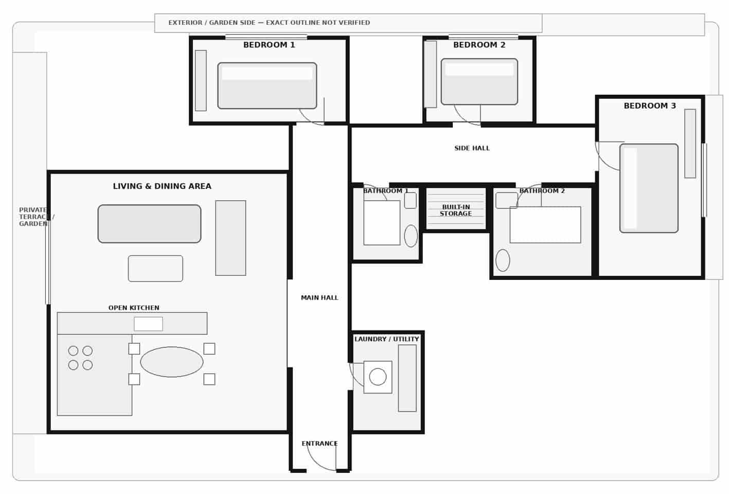 3 Zimmer Wohnung zu verkaufen in La Tejita mit Pool Garage - 494.900 € (Ref: 9961711)