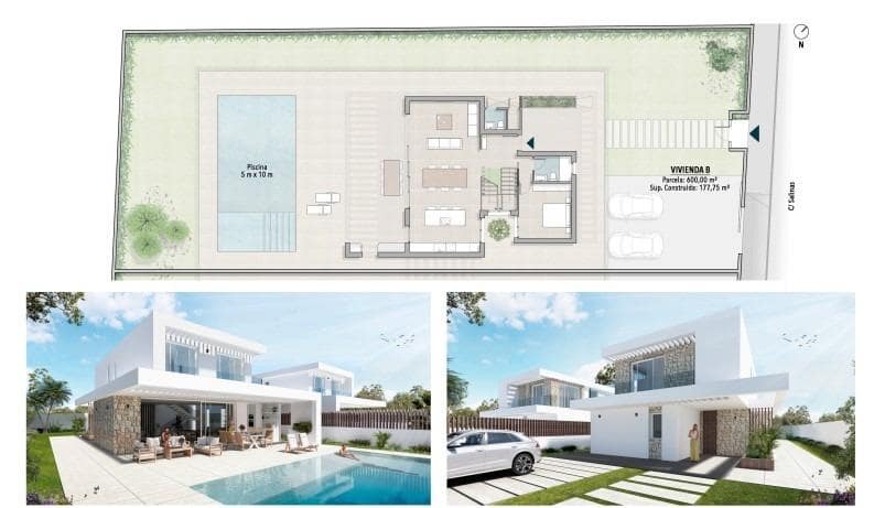 4 soverom Villa til salgs i Los Balcones med svømmebasseng - € 815 000 (Ref: 8888265)