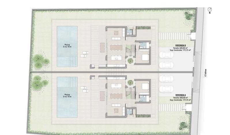 4 soverom Villa til salgs i Los Balcones med svømmebasseng - € 815 000 (Ref: 8888265)