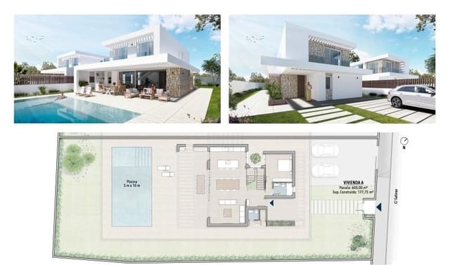 Chalet de 4 habitaciones en Los Balcones en venta con piscina - 815.000 € (Ref: 8888265)