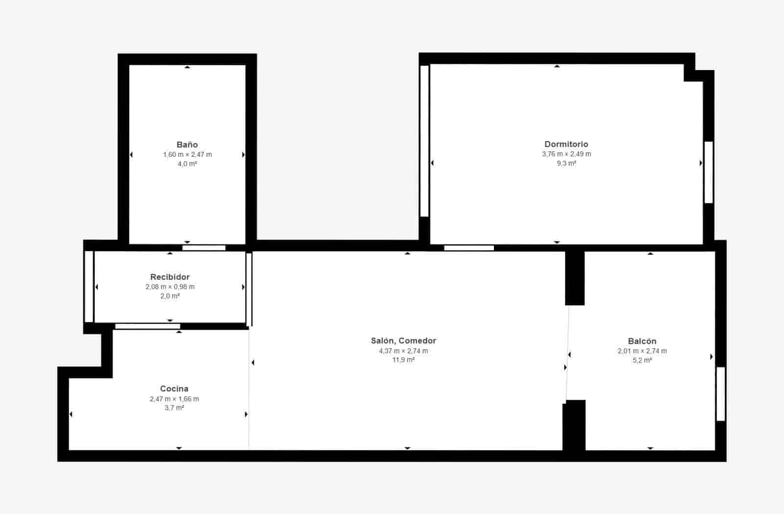 1 camera da letto Attico in vendita in Torrevieja con piscina - 139.990 € (Rif: 8900112)
