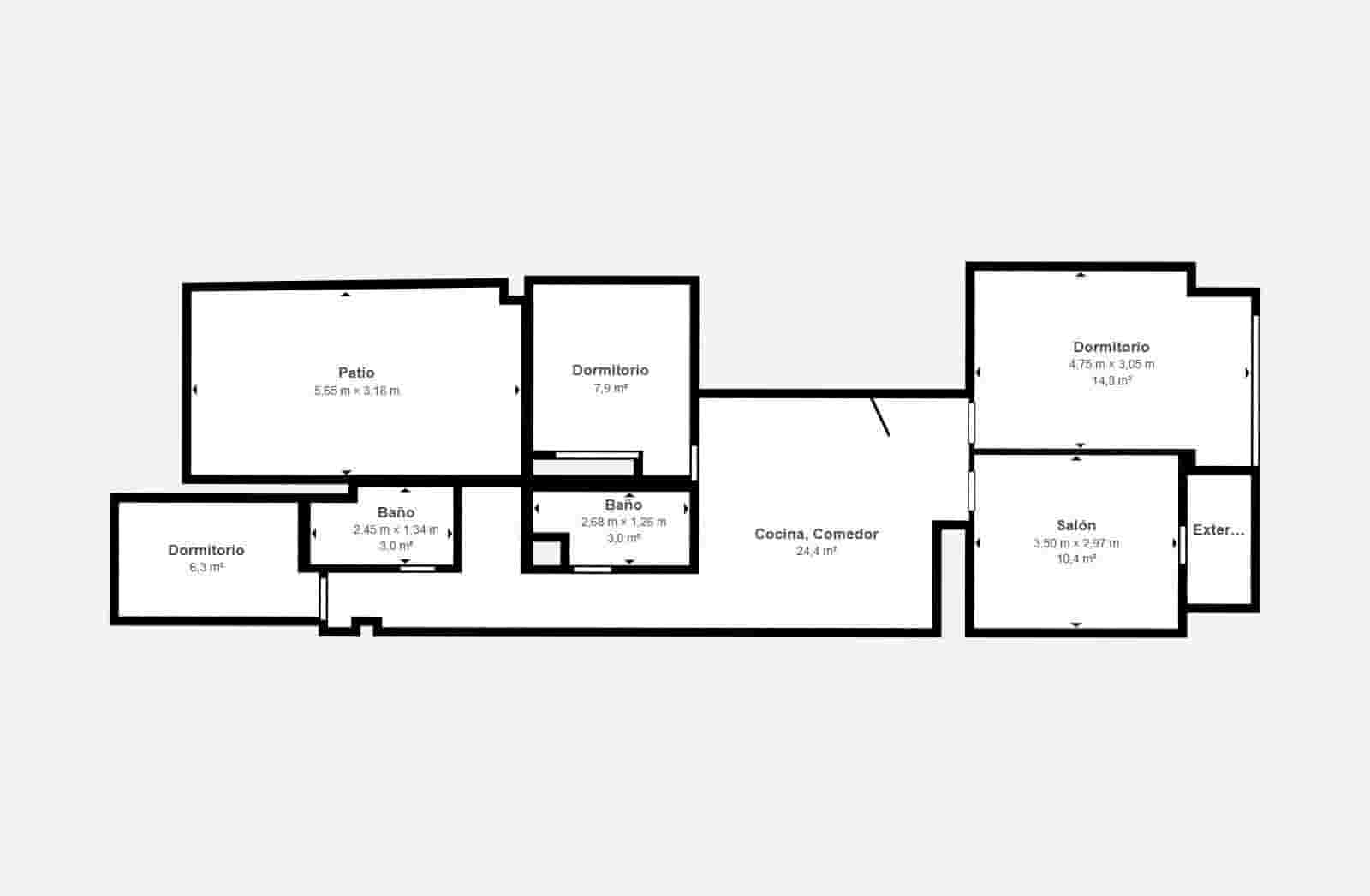 4 soverom Leilighet til salgs i Torrevieja - € 199 000 (Ref: 8950687)