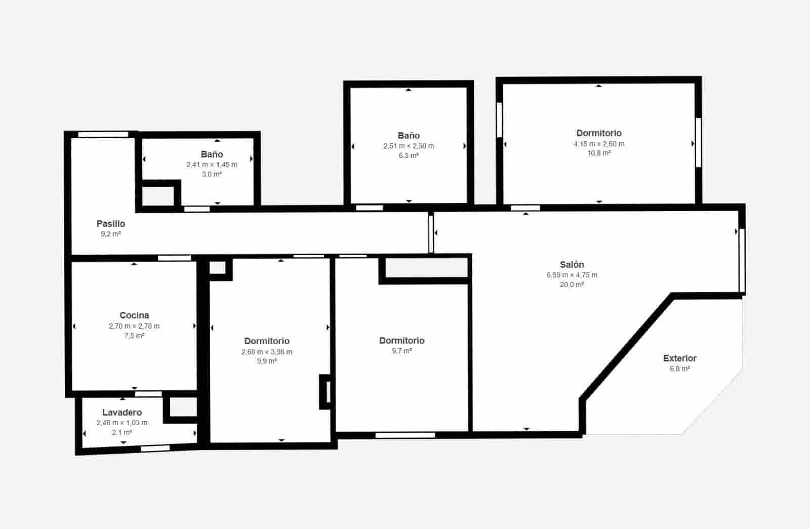 3 quarto Apartamento para venda em Torrevieja - 167 000 € (Ref: 9322629)