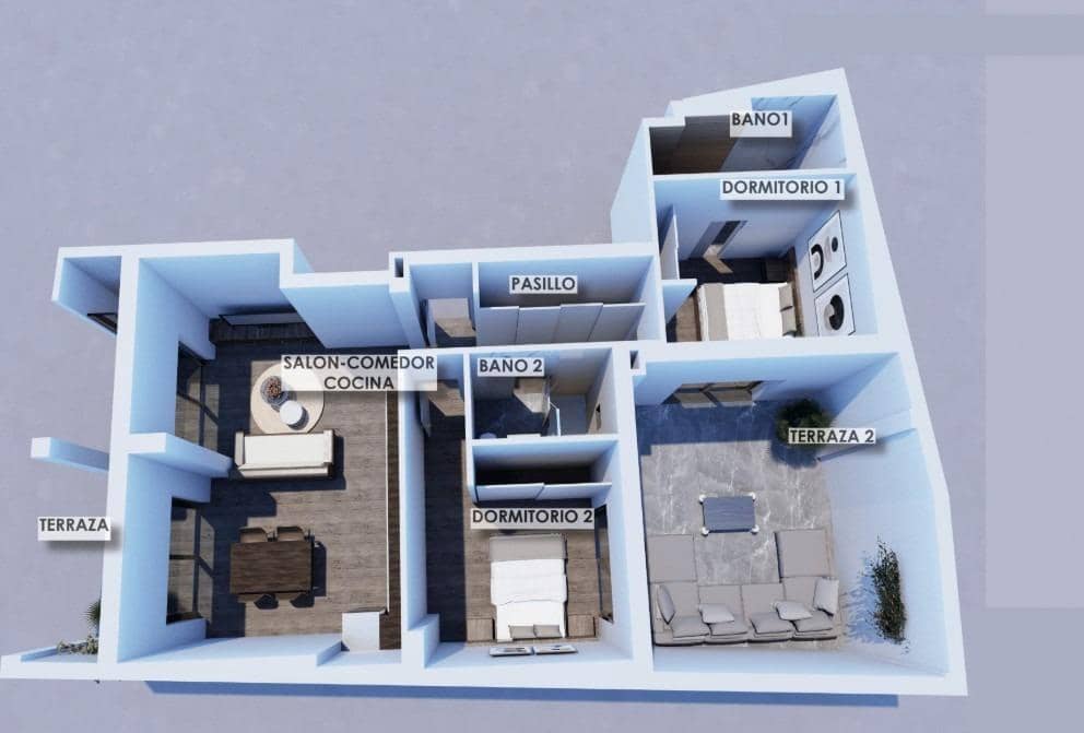 2 sovrum Lägenhet till salu i Torrevieja med pool - 268 000 € (Ref: 9680016)