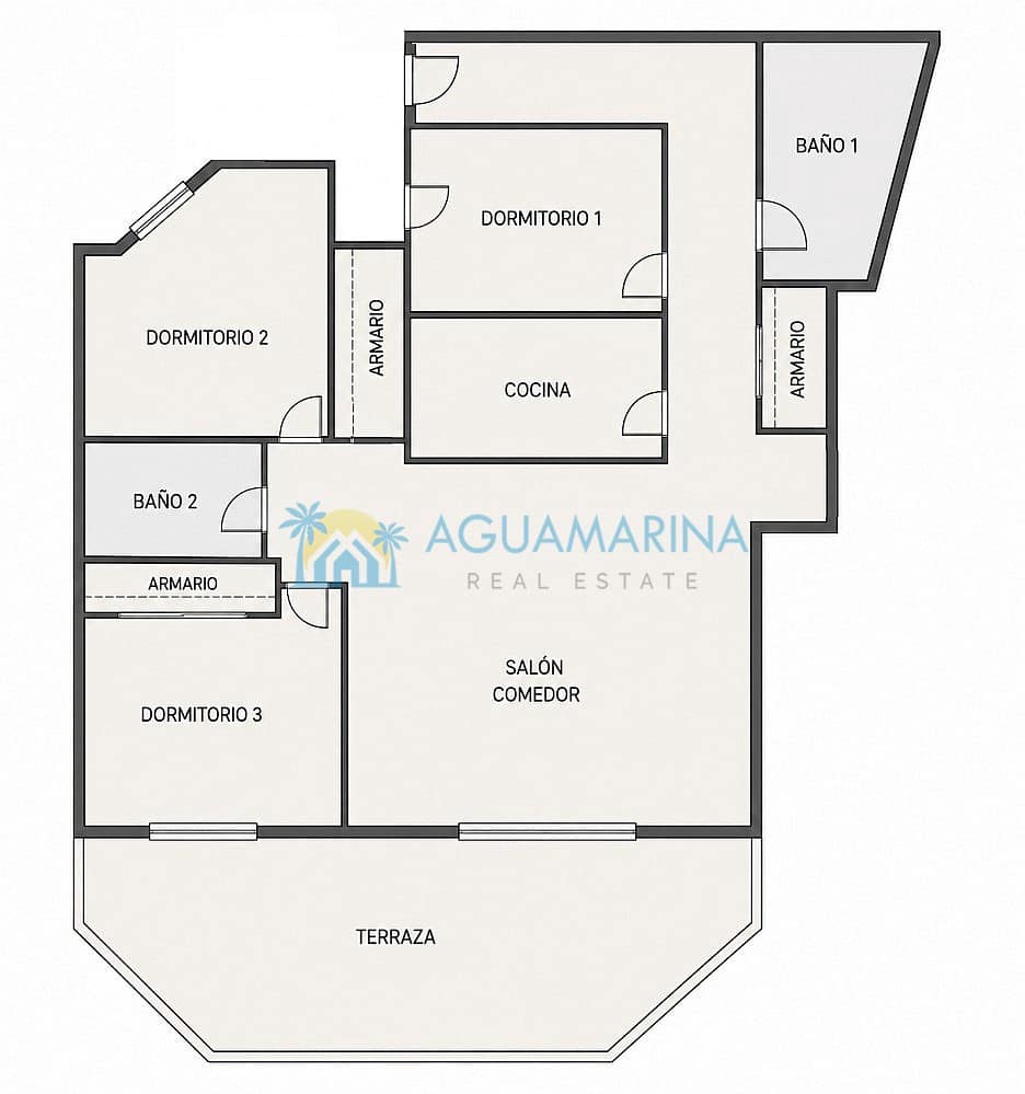 3 bedroom Apartment for sale in Torrox-Costa with pool - € 279,000 (Ref: 10034687)