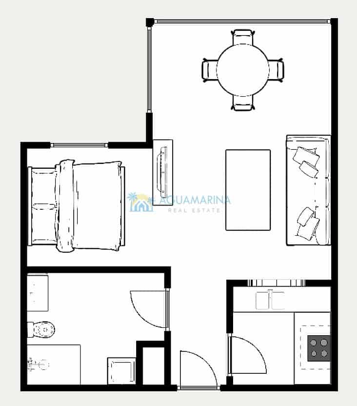 Studio na sprzedaż w Torrox-Costa z basenem - 161 900 € (Ref: 9324499)