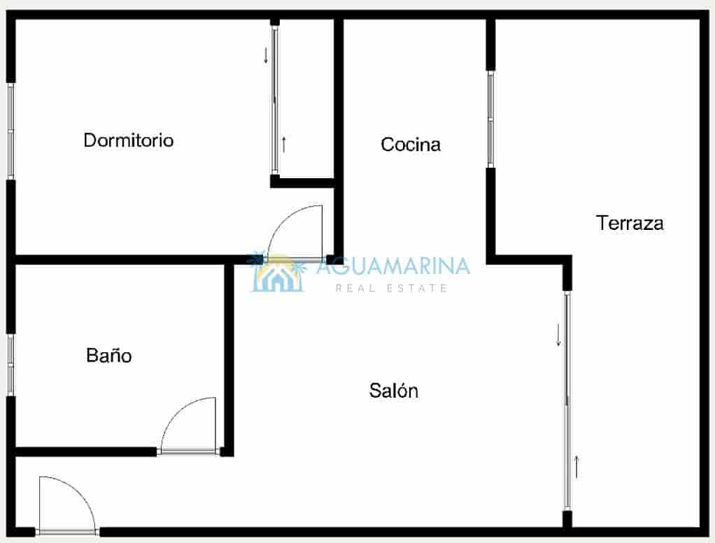 1 bedroom Apartment for sale in Torrox Park with pool - € 184,500 (Ref: 9703257)