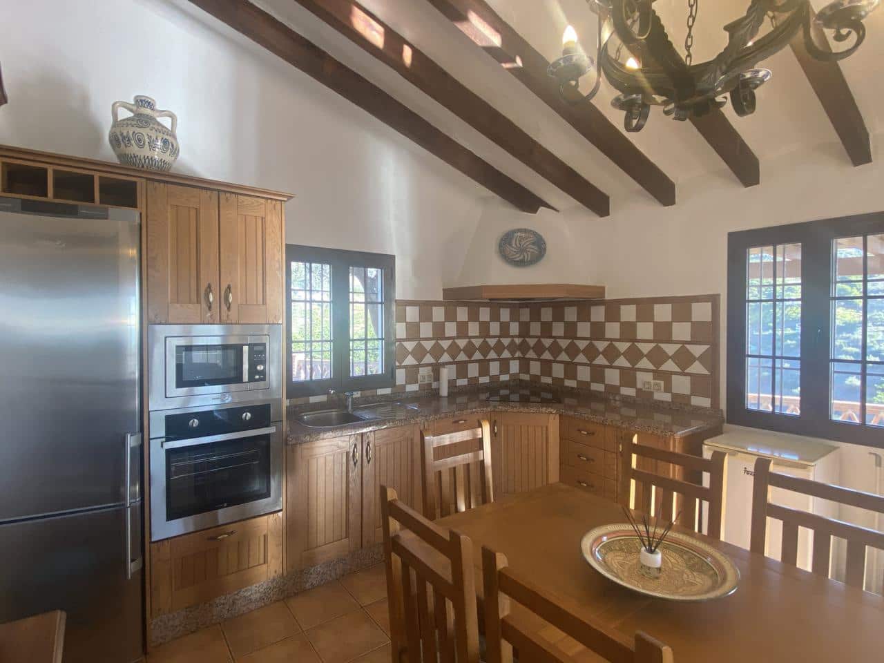 2 sypialnia Finka/Dom wiejski do wynajęcia w Frigiliana z basenem garażem - 1 200 € (Ref: 9394239)