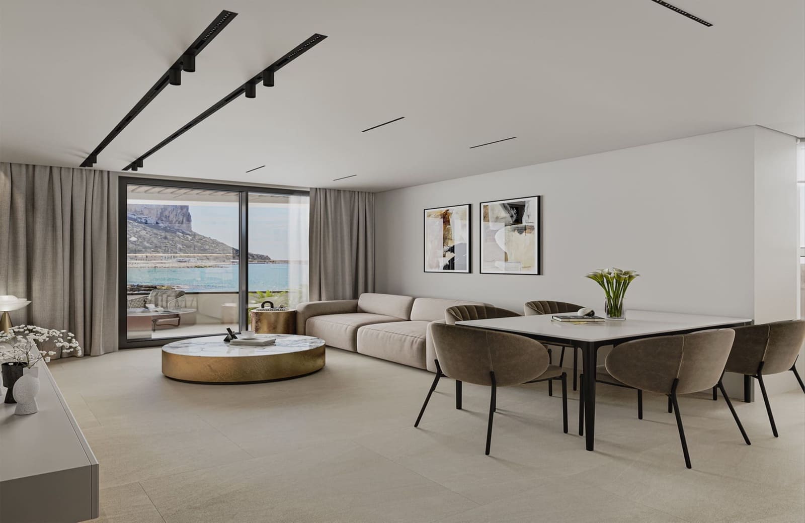 3 soveværelse Lejlighed til salg i Calpe / Calp med swimmingpool garage - € 676.000 (Ref: 10057041)