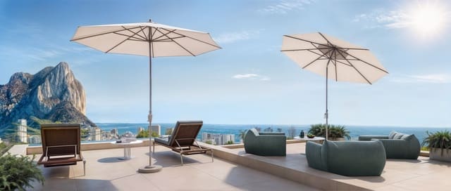 3 bedroom Villa for sale in Cometa - Carrió, Calpe / Calp with garage - € 925,000 (Ref: 10057042)