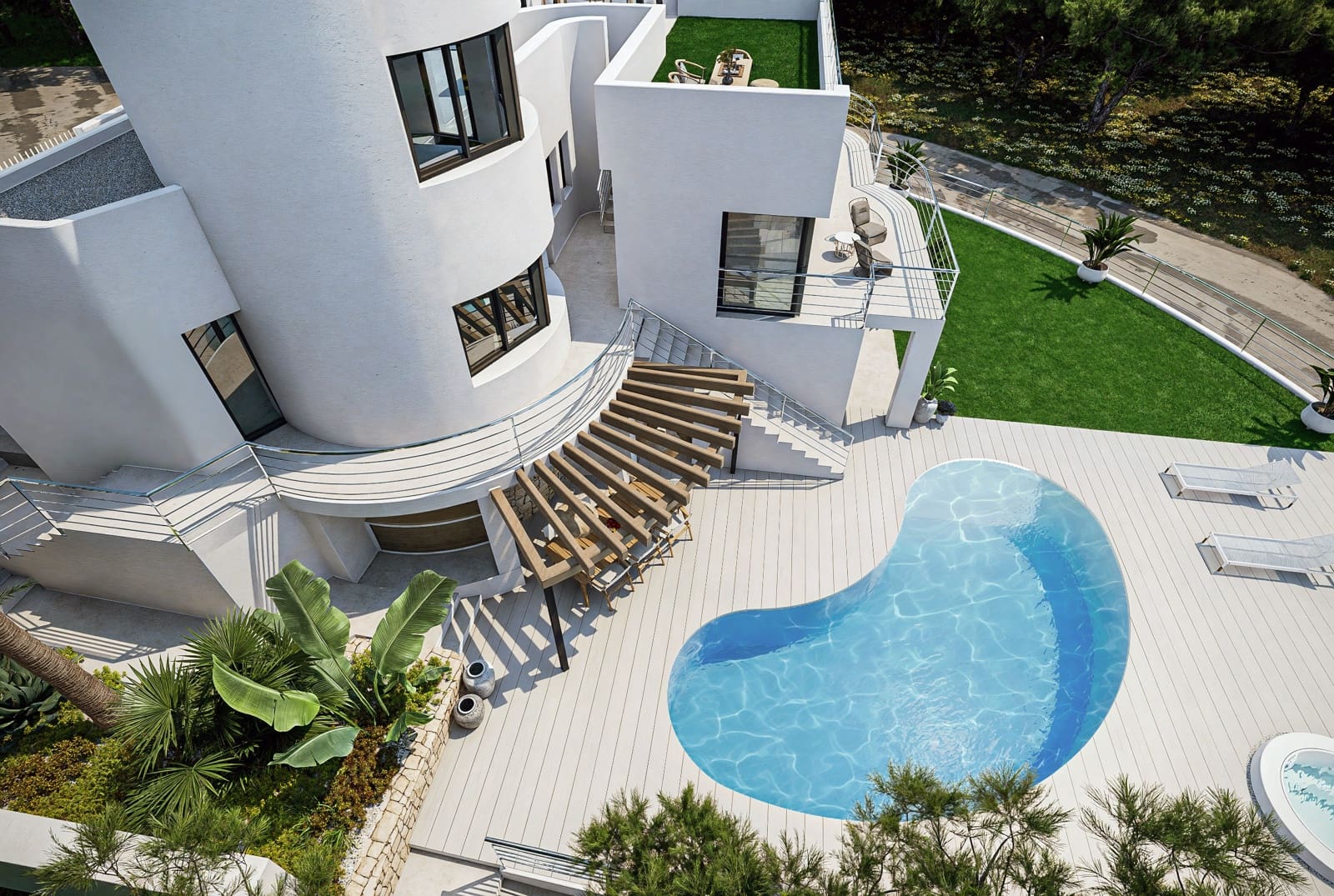 Chalet de 4 habitaciones en Altea en venta con piscina garaje - 2.190.000 € (Ref: 10071726)