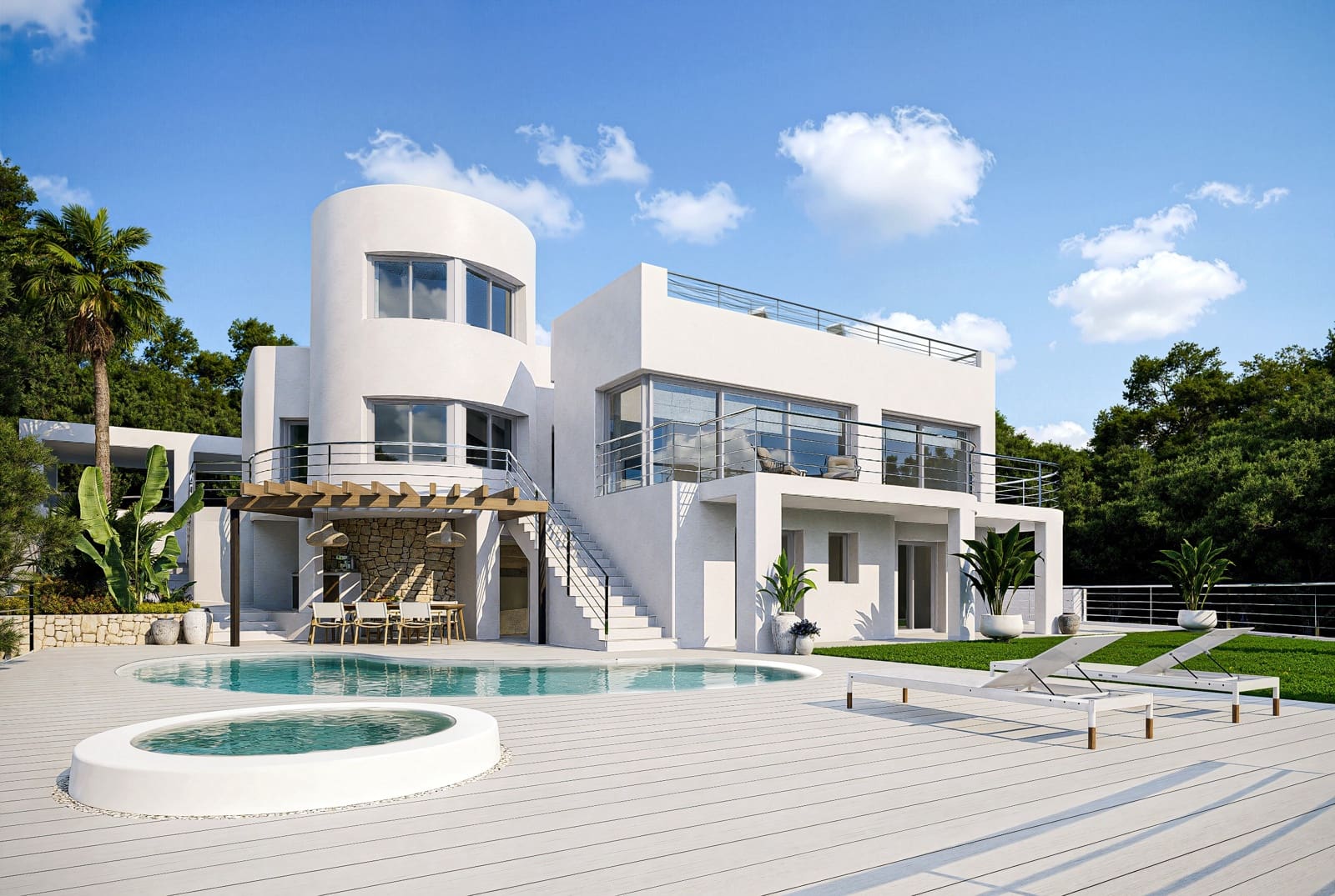 Chalet de 4 habitaciones en Altea en venta con piscina garaje - 2.190.000 € (Ref: 10071726)