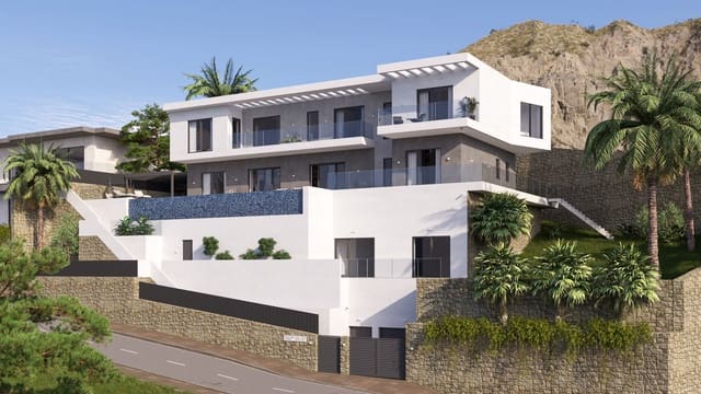 Chalet de 7 habitaciones en Finestrat Pueblo, Finestrat en venta con piscina garaje - 3.500.000 € (Ref: 10071752)