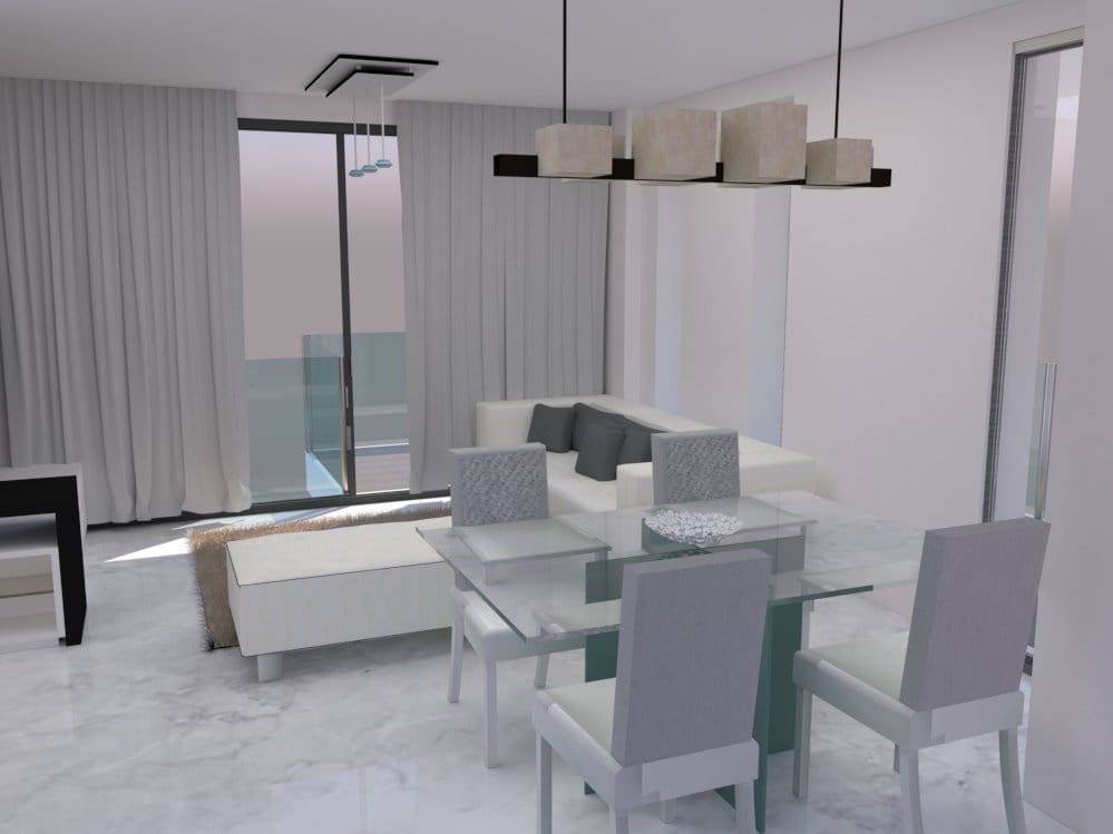 2 sypialnia Apartament na sprzedaż w Finestrat z basenem garażem - 280 000 € (Ref: 10071755)