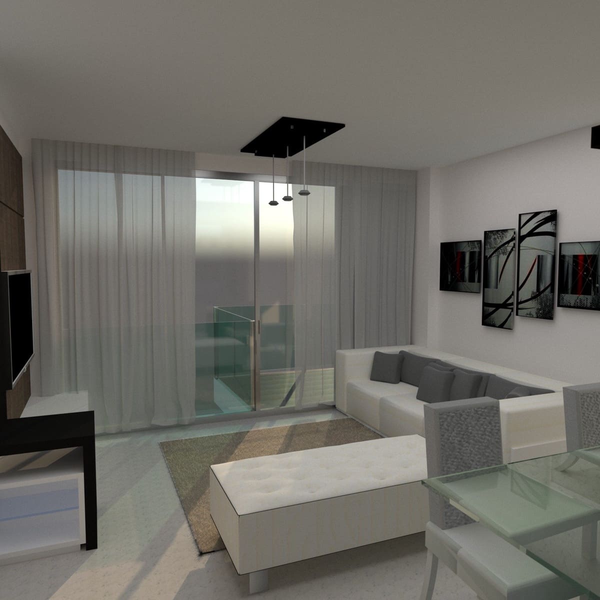 2 sypialnia Apartament na sprzedaż w Finestrat z basenem garażem - 280 000 € (Ref: 10071755)