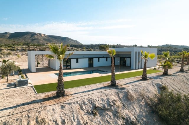 3 Zimmer Villa zu verkaufen in Pinoso mit Pool Garage - 465.000 € (Ref: 10071774)