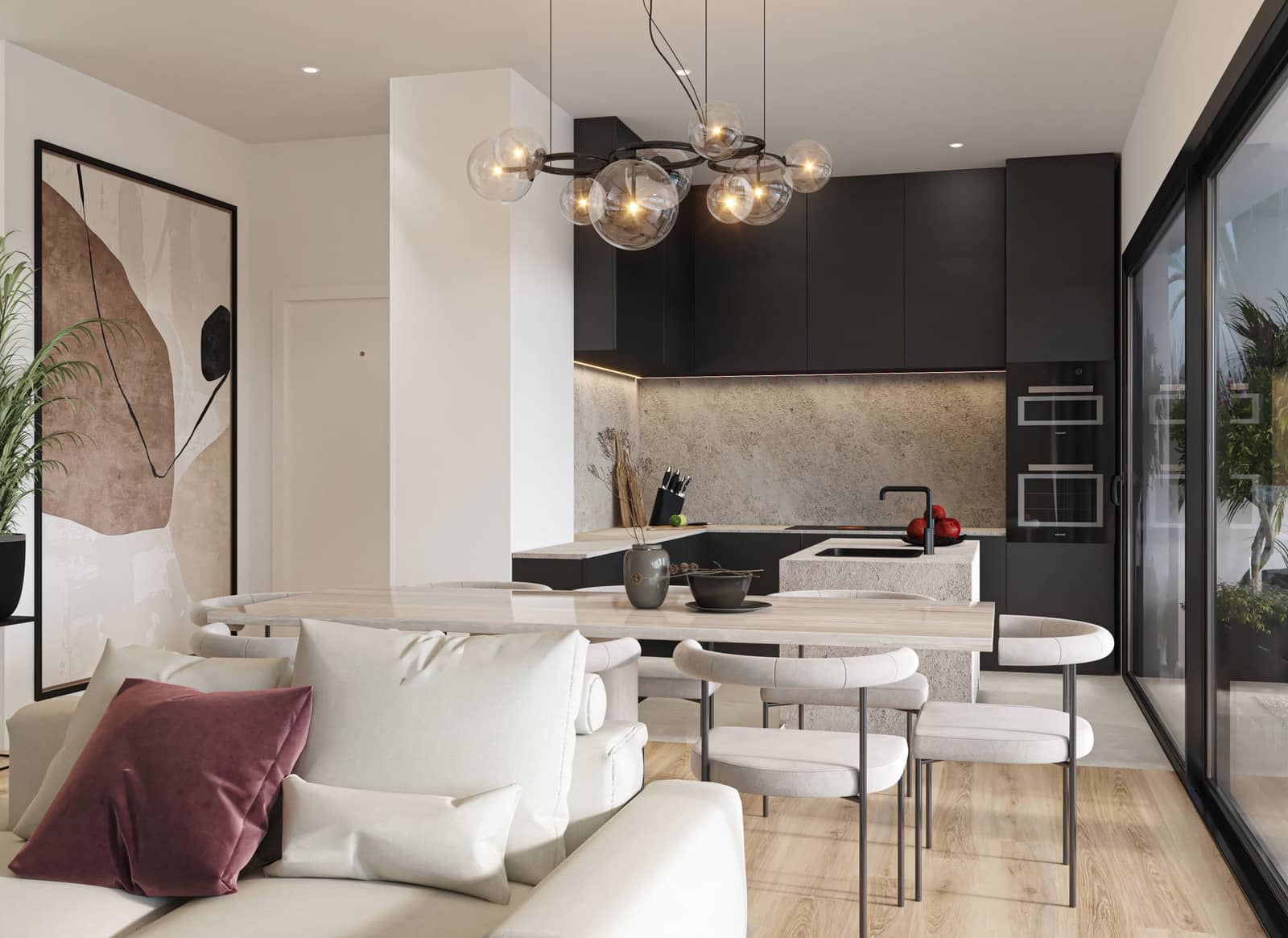 2 chambre Appartement à vendre à Las Colinas Golf avec piscine garage - 549 000 € (Ref: 10076920)