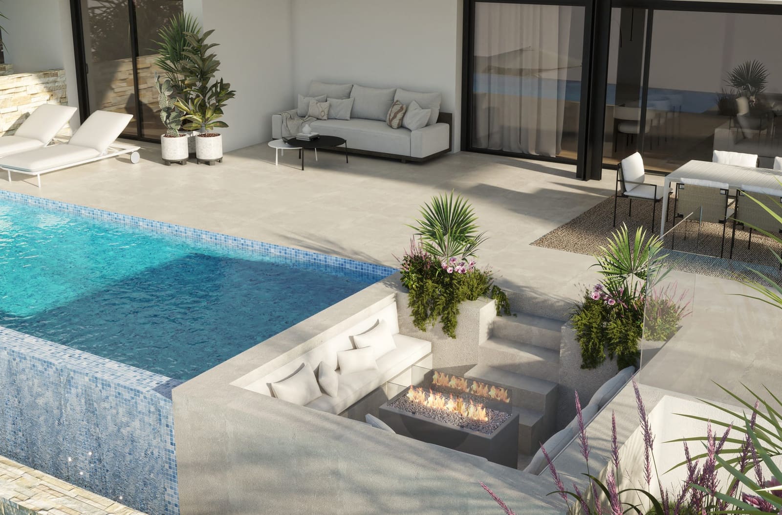 2 chambre Appartement à vendre à Las Colinas Golf avec piscine garage - 549 000 € (Ref: 10076920)