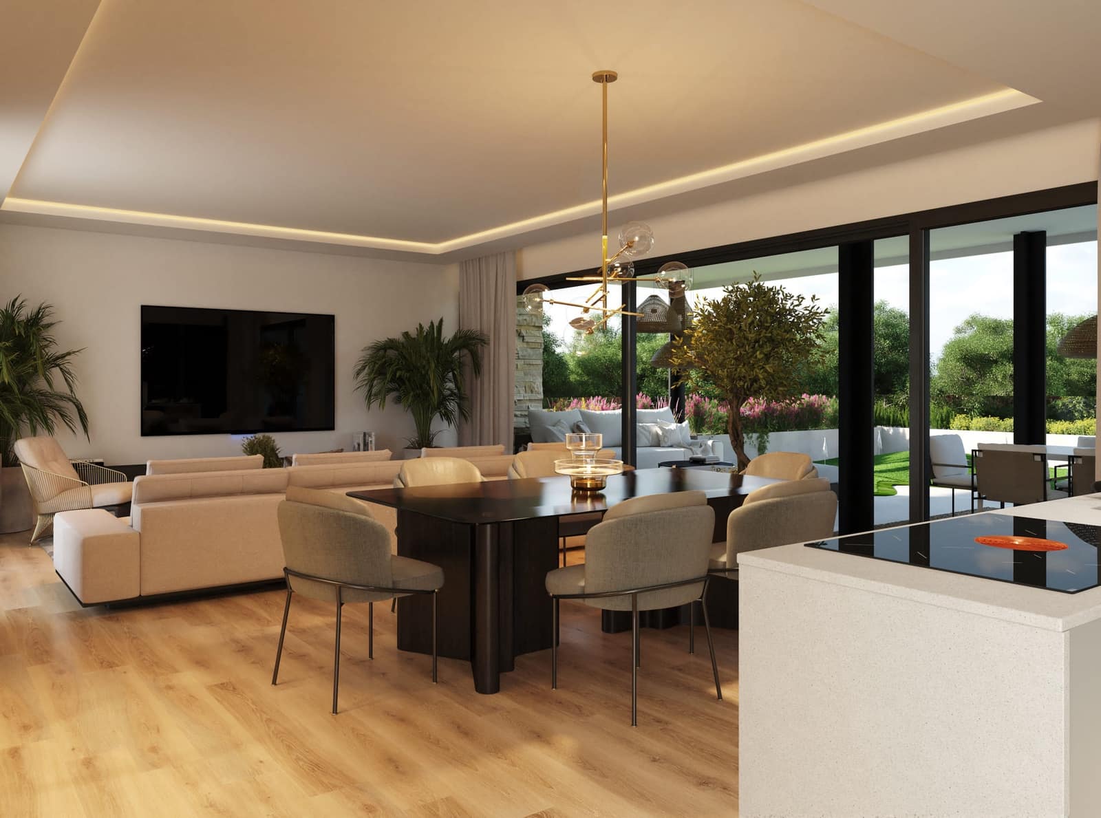 2 chambre Appartement à vendre à Las Colinas Golf avec piscine garage - 549 000 € (Ref: 10076920)