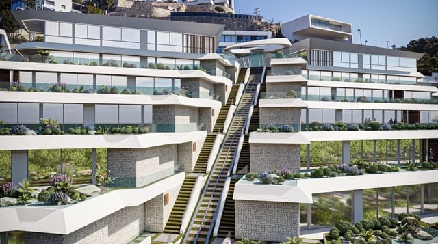 3 slaapkamer Penthouse te koop in Maryvilla, Calpe / Calp met zwembad garage - € 2.350.000 (Ref: 10076922)