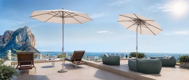 3 bedroom Villa for sale in Cometa - Carrió, Calpe / Calp with pool garage - € 925,000 (Ref: 8966309)