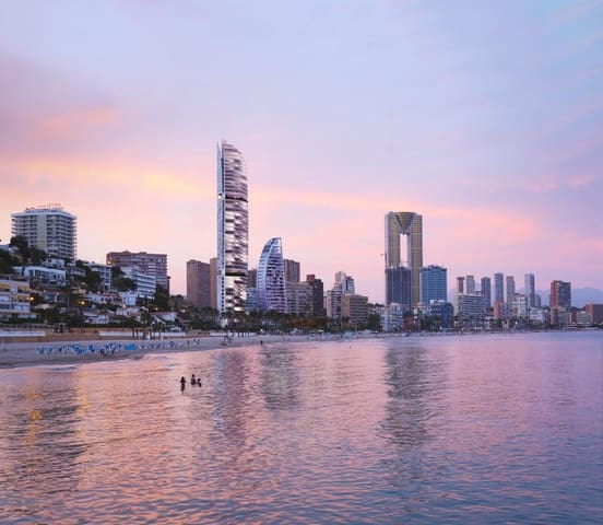 2 sypialnia Apartament na sprzedaż w Playa Poniente, Benidorm z basenem - 1 108 000 € (Ref: 9414005)