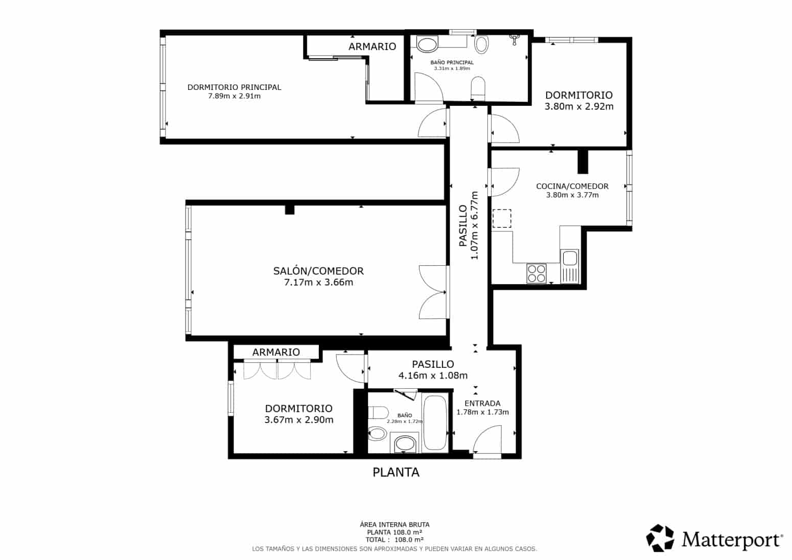 Piso de 3 habitaciones en Benidorm en venta con piscina garaje - 349.900 € (Ref: 9489937)