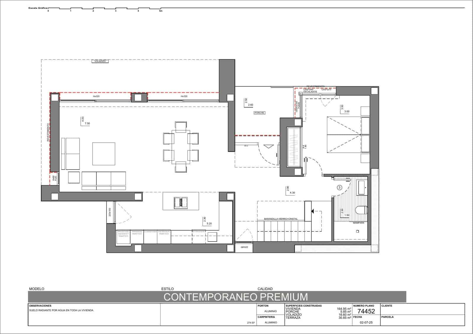 Chalet de 3 habitaciones en Benitachell / Benitatxell en venta con garaje - 1.590.000 € (Ref: 9707811)