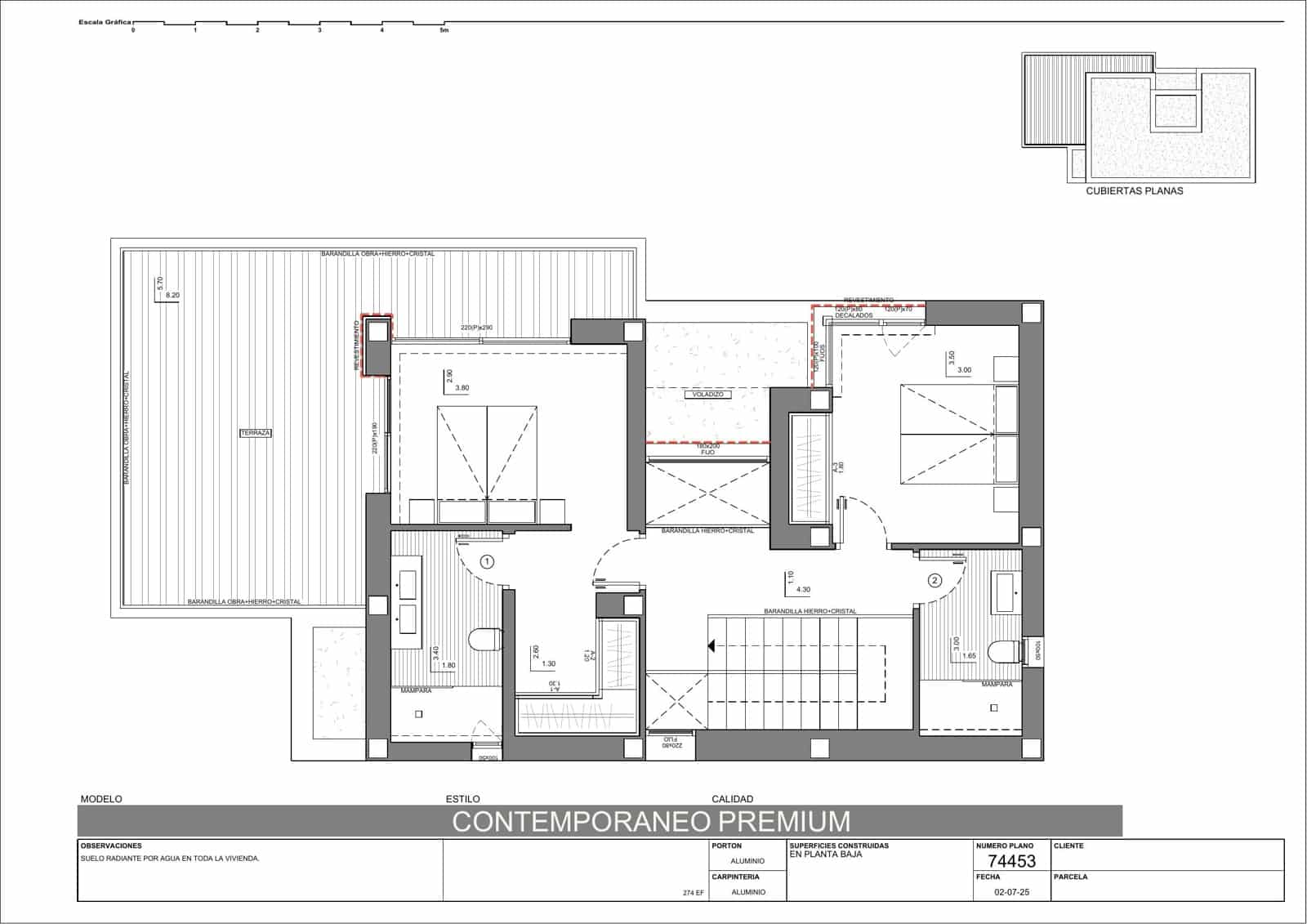 Chalet de 3 habitaciones en Benitachell / Benitatxell en venta con garaje - 1.590.000 € (Ref: 9707811)